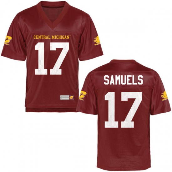 Men S Marcus Samuels Central Michigan Chippewas Men S Limited